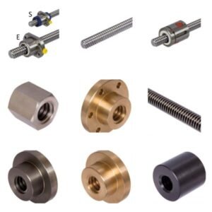 Trapezoidal Thread Spindles Nuts and Ball Screw Drives