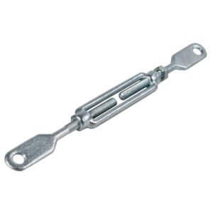 Turnbuckles DIN 1480 Zinc-Plated with 2 Plane Ends