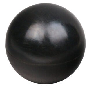 Ball Knobs DIN 319 from Rubber NBR Version E with Thread