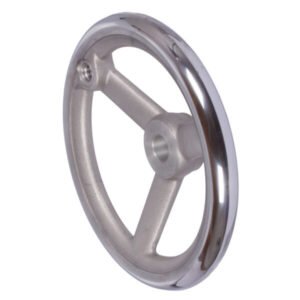 Spoked Handwheels DIN 950 Aluminium with threaded lug