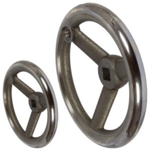 Spoked Handwheels DIN 950 Grey Cast Iron with Square Hole