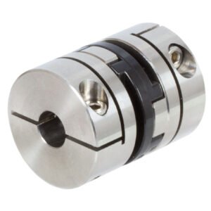 Torsionally-Stiff Couplings HFD with through hole with clamp hubs Stainless