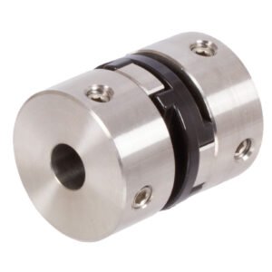 Torsionally-Stiff Couplings HZD with through hole setscrew-style