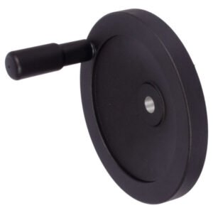 Solid-Disk Handwheels 323 Aluminium with cylindrical handle