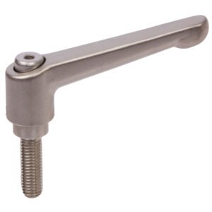 Adjustable Clamping Levers 300.5 Version IS-G with External Thread Stainless