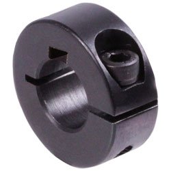 Shaft Collars Clamp Collars Single-Split - Type N Steel black oxide finish