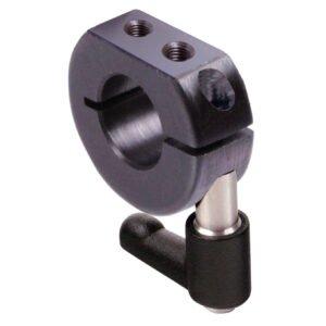 Shaft Collars Clamp Collars Single-Split Type GRK with Clamping Lever Steel black oxide finish