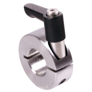 Shaft Collars Clamp Collars Single-Split Type K with Clamping Lever Stainless Steel