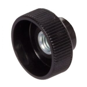 Hollow Knurled Nuts 420 Plastic with Steel Bush